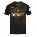 Maglia Calcio Wolves Rayan Ait-Nouri #3 Seconda Divisa 2024-25 Manica Corta